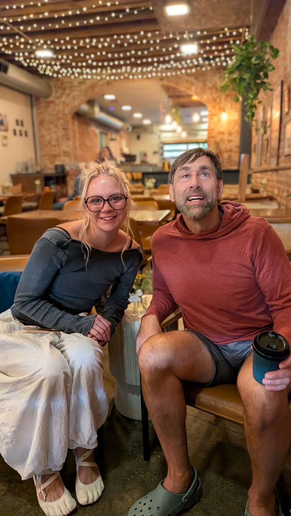 Erik and Humble House employee Kayley